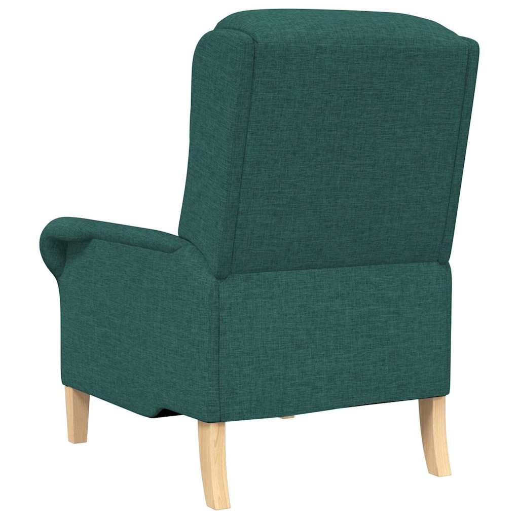 Fauteuil Donkergroen 76 x 94 x 102 cm Stof is nu te koop bij PeponiXL, paradijselijk wonen!