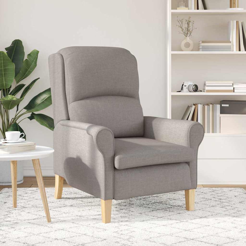 Fauteuil Taupe Stof is nu te koop bij PeponiXL, paradijselijk wonen!