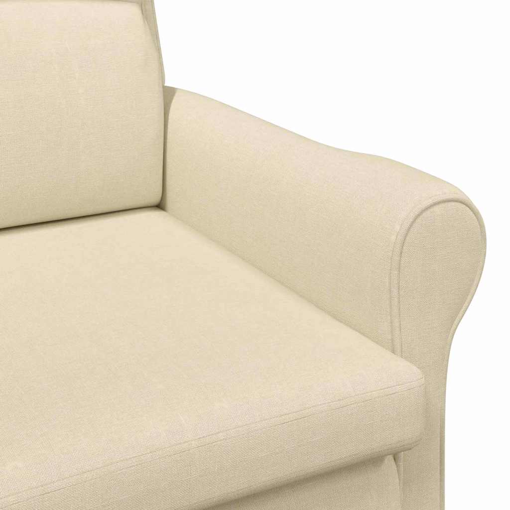 Fauteuil Crème Stof is nu te koop bij PeponiXL, paradijselijk wonen!