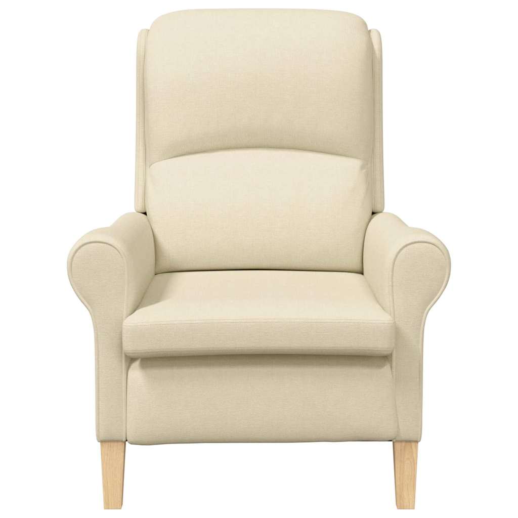 Fauteuil Crème Stof is nu te koop bij PeponiXL, paradijselijk wonen!