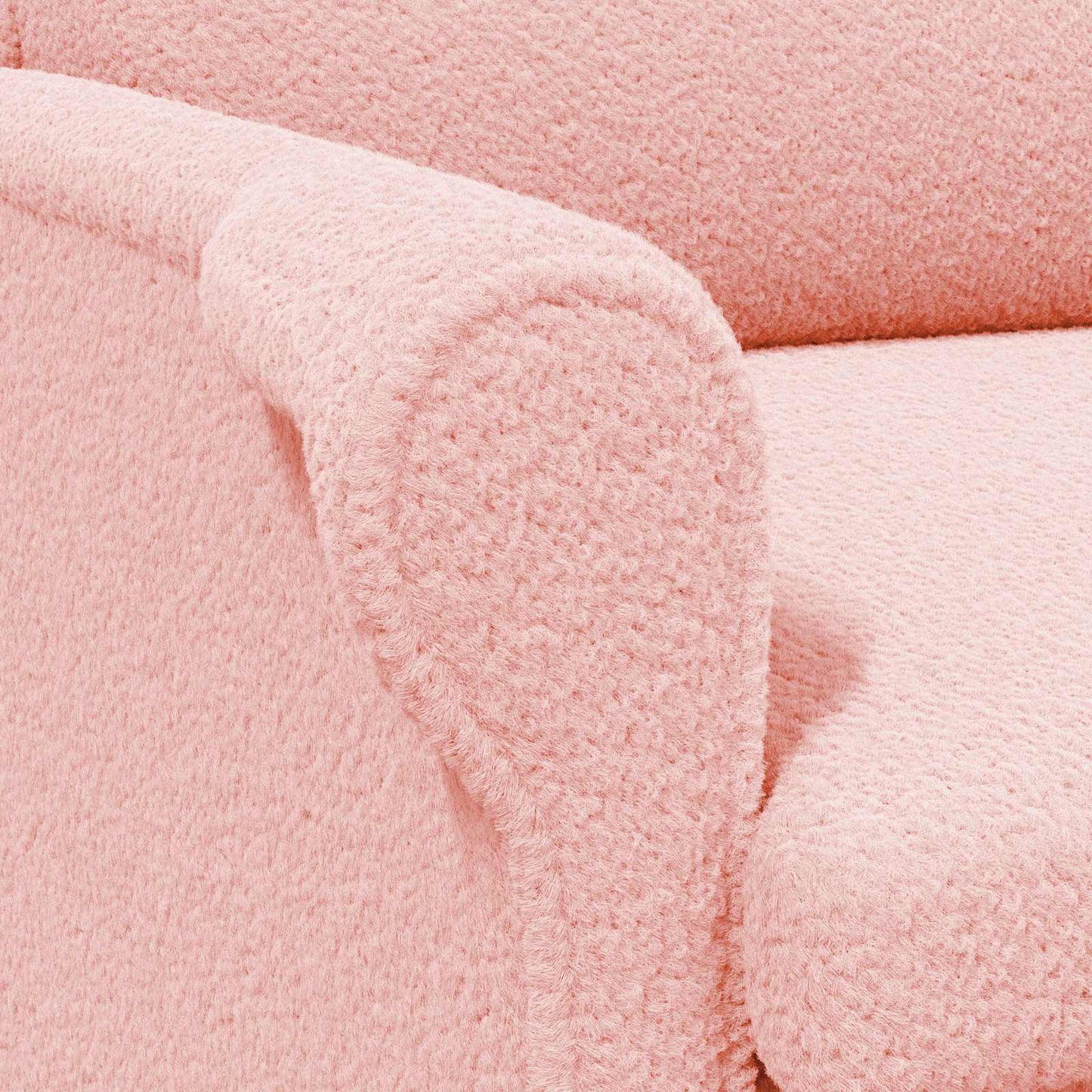 Fauteuil Roze Zachte Sherpa stof is nu te koop bij PeponiXL, paradijselijk wonen!