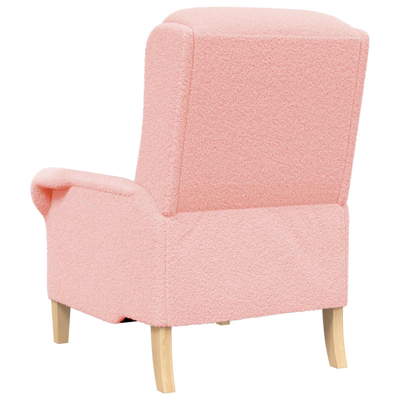 Fauteuil Roze Zachte Sherpa stof is nu te koop bij PeponiXL, paradijselijk wonen!