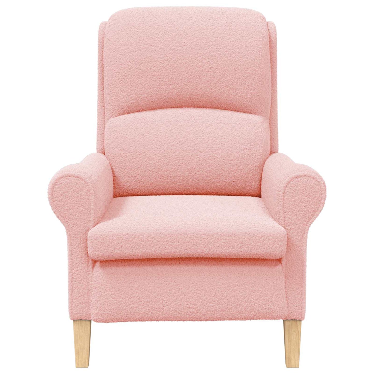Fauteuil Roze Zachte Sherpa stof is nu te koop bij PeponiXL, paradijselijk wonen!