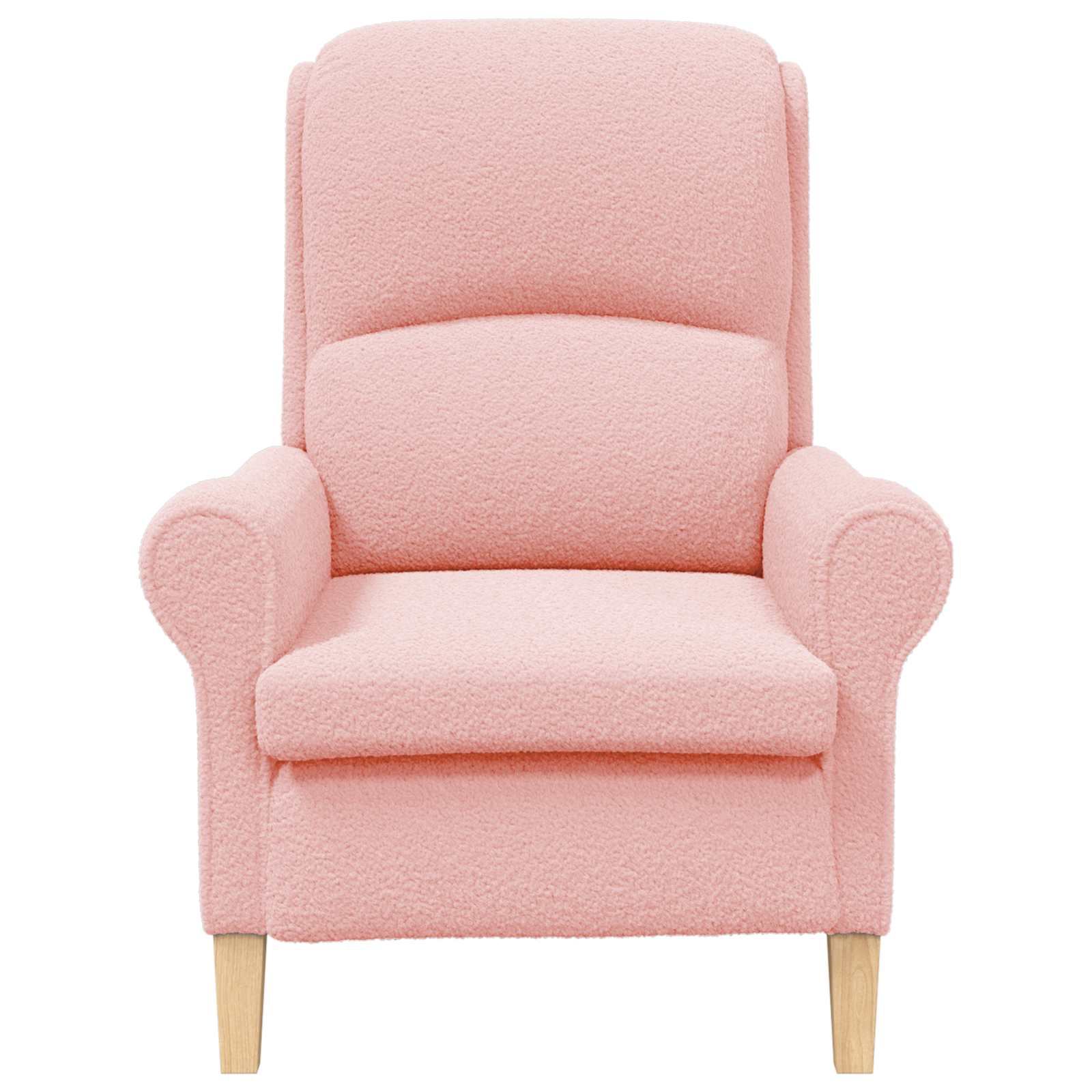 Fauteuil Roze Zachte Sherpa stof is nu te koop bij PeponiXL, paradijselijk wonen!