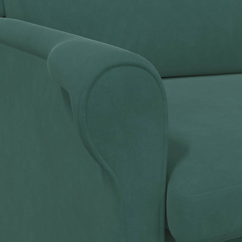 Fauteuil Donkergroen Fluweel is nu te koop bij PeponiXL, paradijselijk wonen!