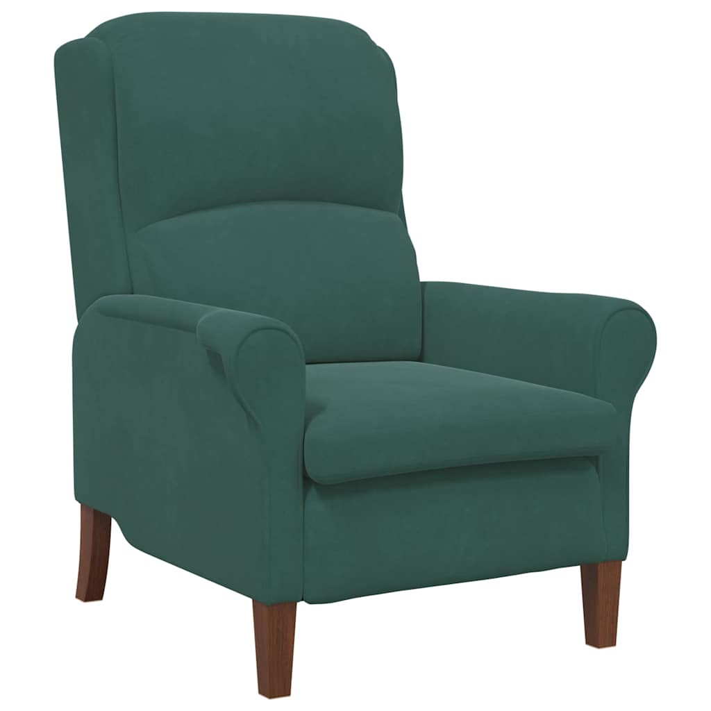 Fauteuil Donkergroen Fluweel is nu te koop bij PeponiXL, paradijselijk wonen!