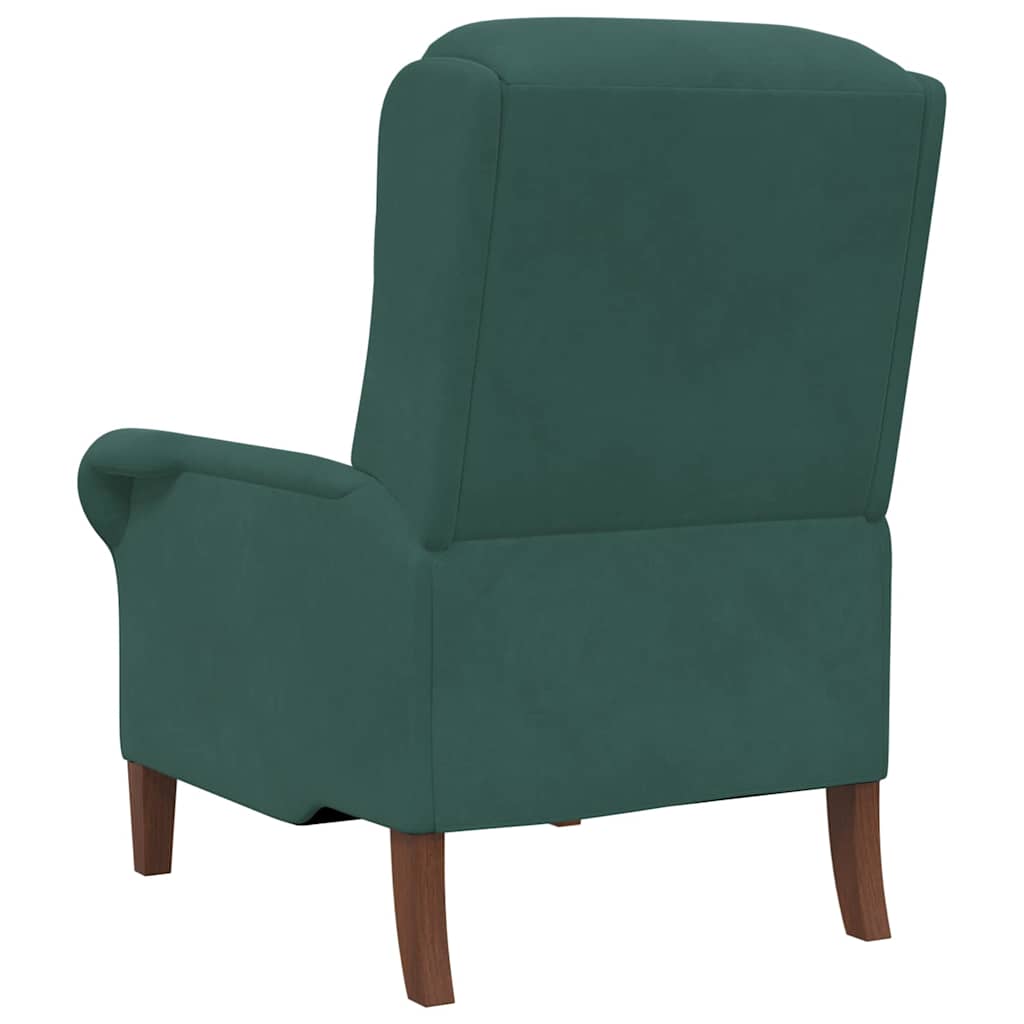 Fauteuil Donkergroen Fluweel is nu te koop bij PeponiXL, paradijselijk wonen!