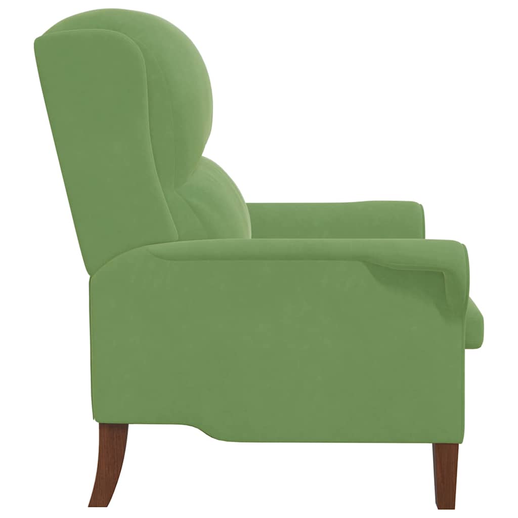 Fauteuil Lichtgroen Fluweel is nu te koop bij PeponiXL, paradijselijk wonen!