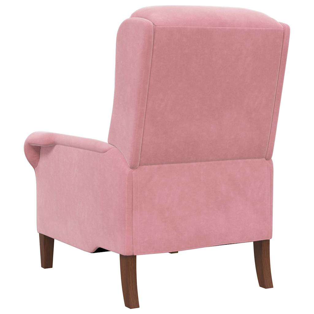 Fauteuil Roze Fluweel is nu te koop bij PeponiXL, paradijselijk wonen!