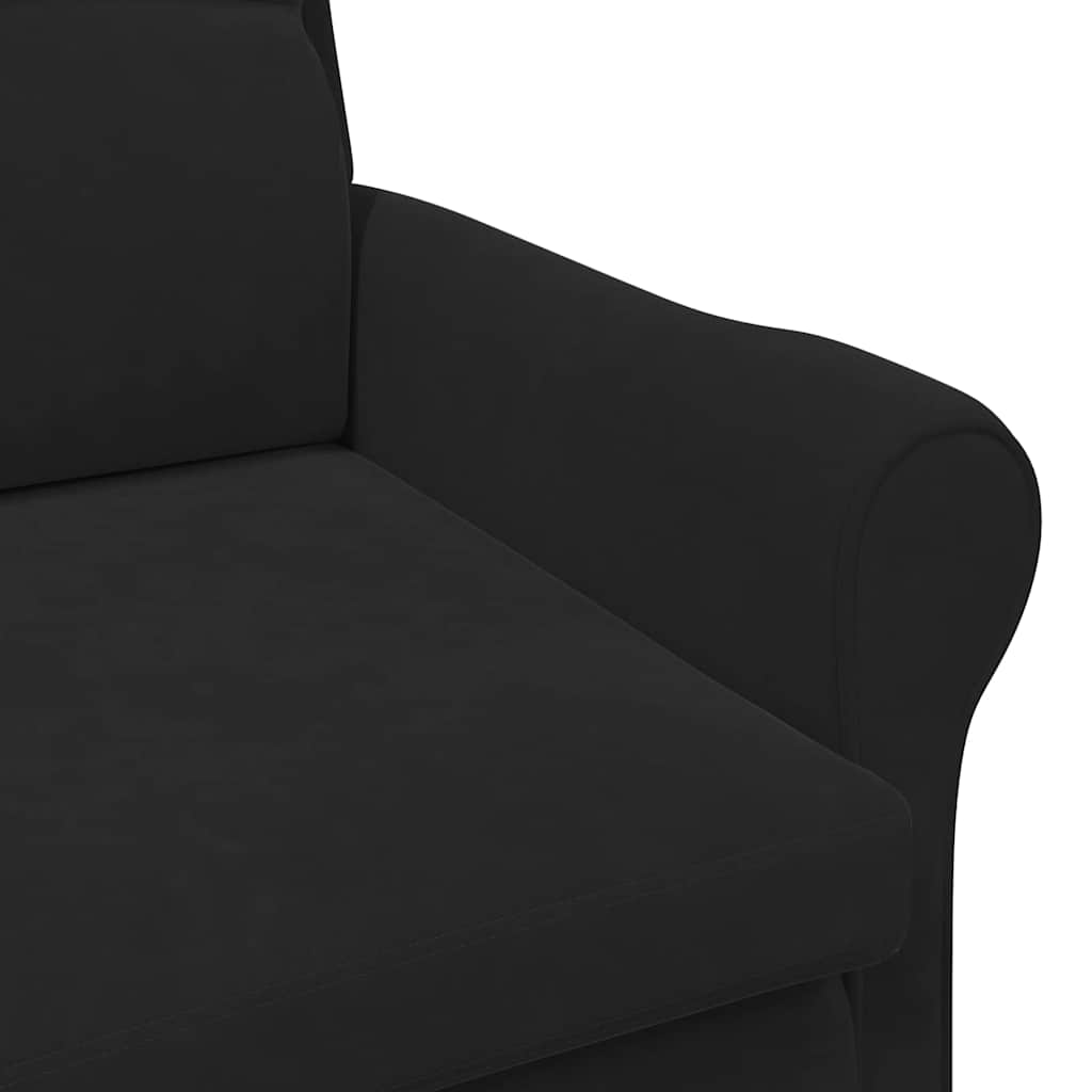 Fauteuil Zwart Fluweel is nu te koop bij PeponiXL, paradijselijk wonen!