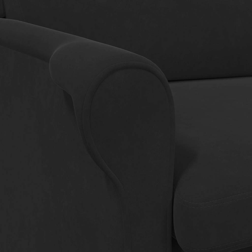Fauteuil Zwart Fluweel is nu te koop bij PeponiXL, paradijselijk wonen!