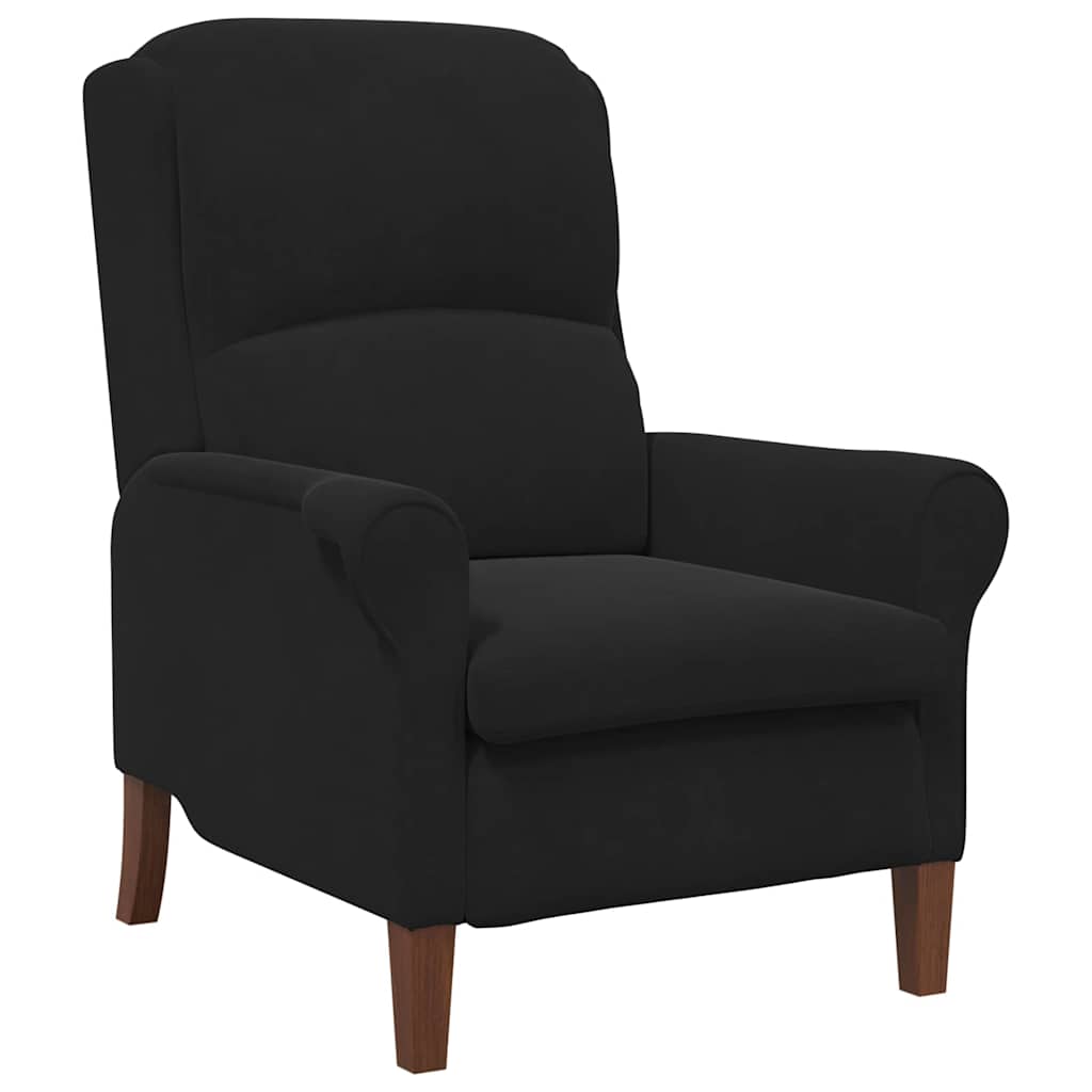 Fauteuil Zwart Fluweel is nu te koop bij PeponiXL, paradijselijk wonen!