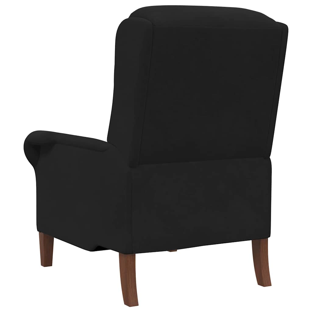 Fauteuil Zwart Fluweel is nu te koop bij PeponiXL, paradijselijk wonen!