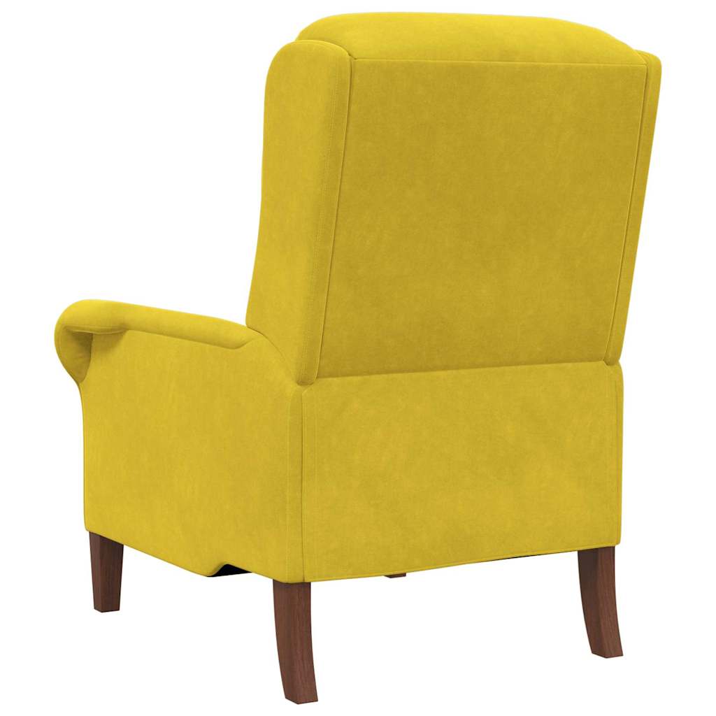 Fauteuil Geel Fluweel is nu te koop bij PeponiXL, paradijselijk wonen!