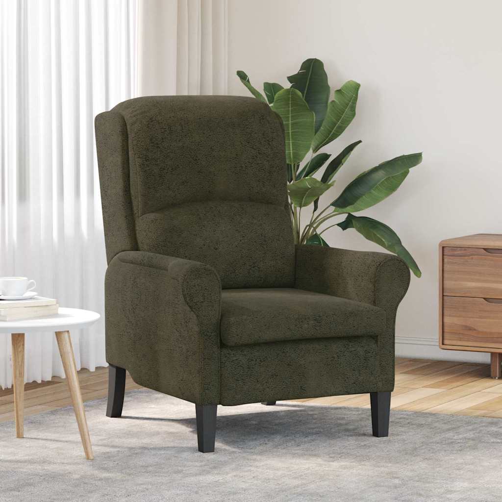 Fauteuil Leger groen Nep Leer is nu te koop bij PeponiXL, paradijselijk wonen!