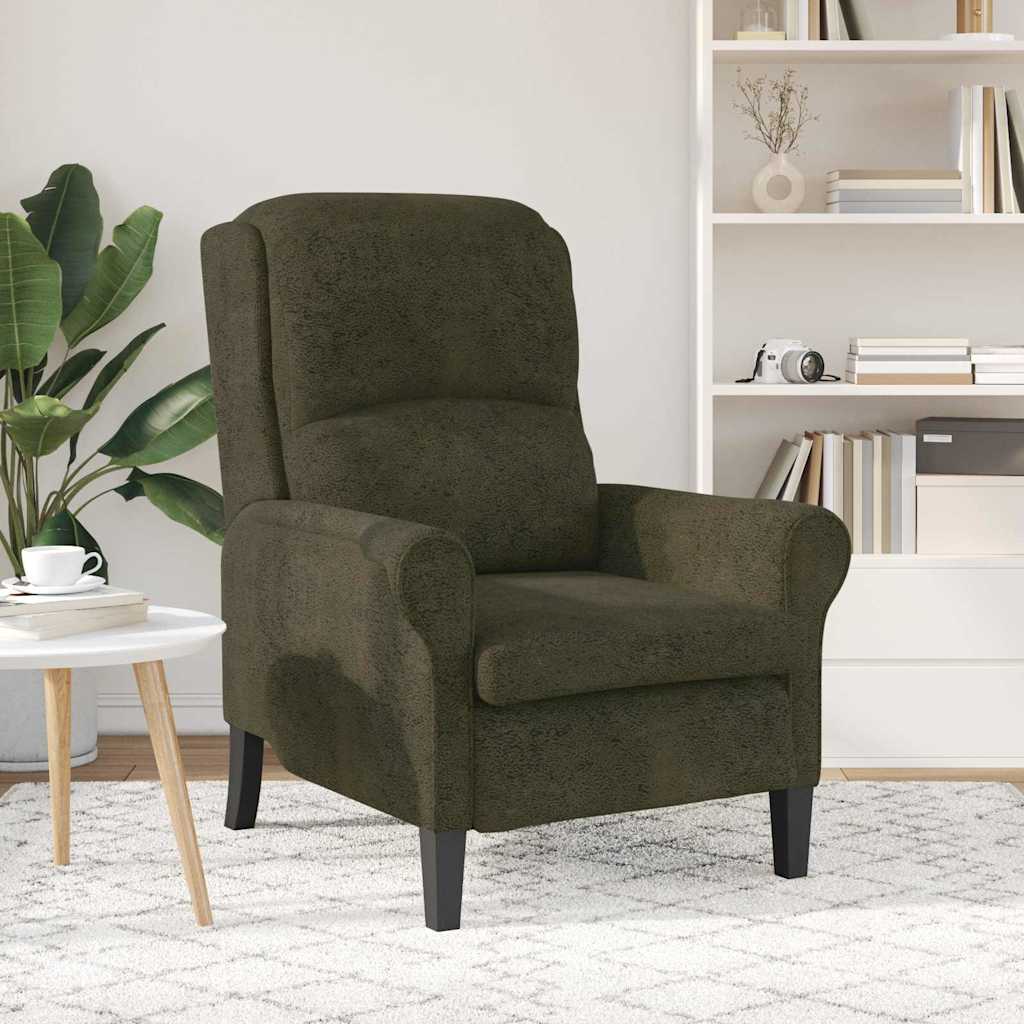 Fauteuil Leger groen Nep Leer is nu te koop bij PeponiXL, paradijselijk wonen!