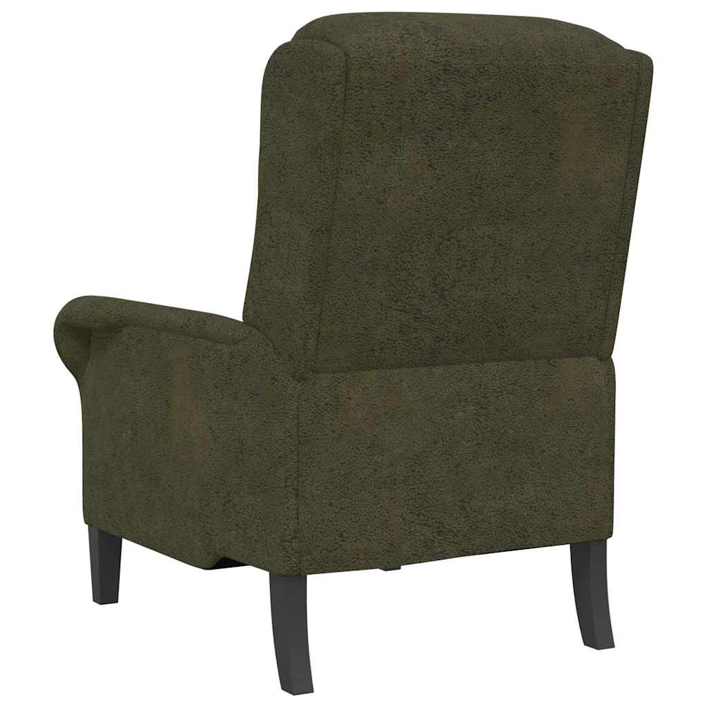 Fauteuil Leger groen Nep Leer is nu te koop bij PeponiXL, paradijselijk wonen!