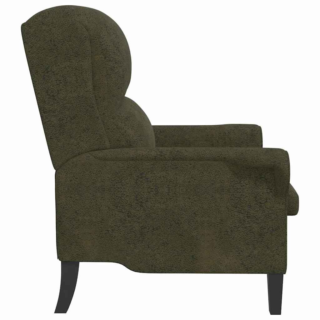 Fauteuil Leger groen Nep Leer is nu te koop bij PeponiXL, paradijselijk wonen!