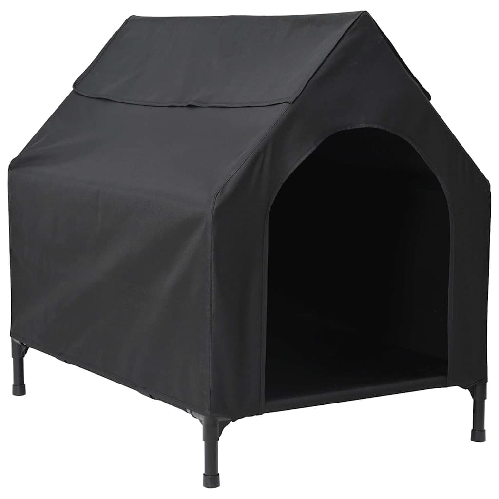 Huis voor Huisdieren Zwart 90 x 65 x 83 cm Staal is nu te koop bij PeponiXL, paradijselijk wonen!