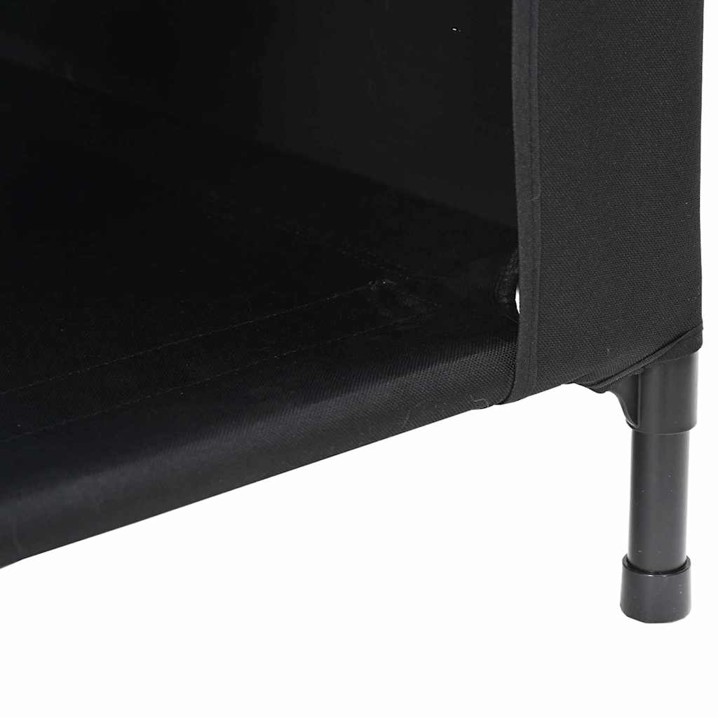 Huis voor Huisdieren Zwart 110 x 75 x 90 cm Staal is nu te koop bij PeponiXL, paradijselijk wonen!