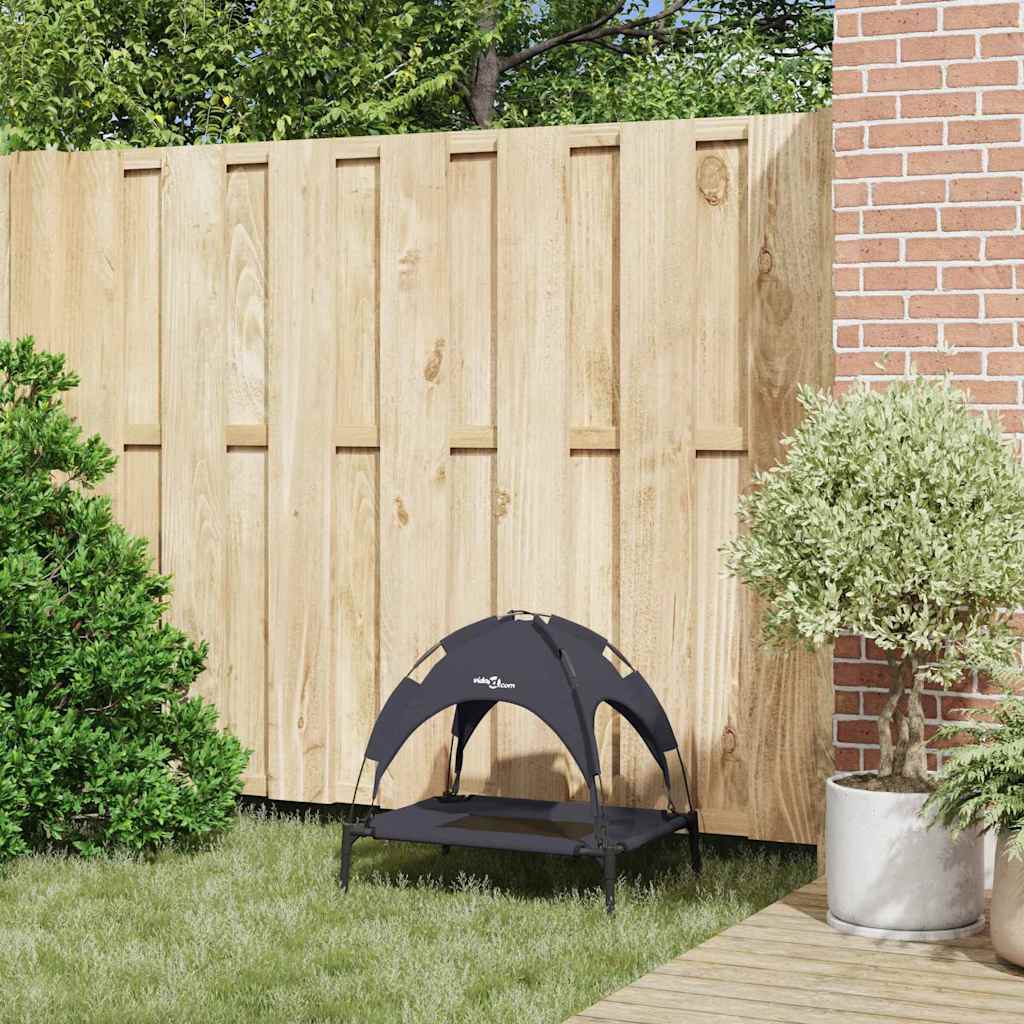 Hondenbed Zwart 62 x 48 x 61 cm Staal is nu te koop bij PeponiXL, paradijselijk wonen!