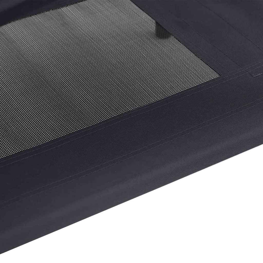 Hondenbed Zwart 76 x 62 x 70,5 cm Staal is nu te koop bij PeponiXL, paradijselijk wonen!