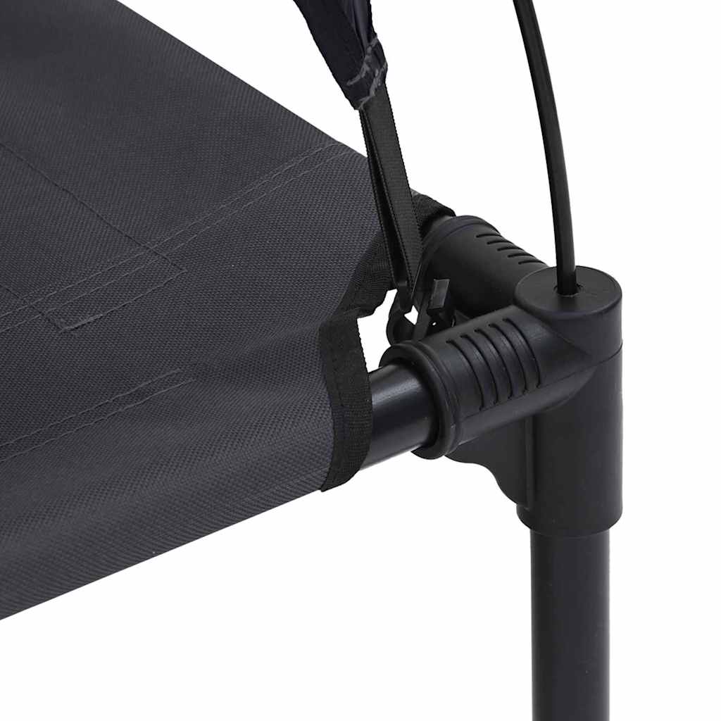 Hondenbed Zwart 122 x 93 x 106,5 cm Staal is nu te koop bij PeponiXL, paradijselijk wonen!