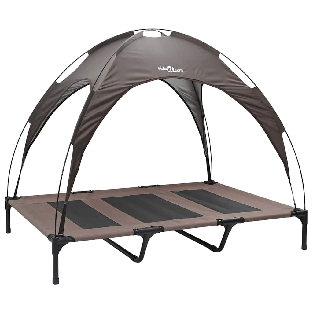 Hondenbed Bruin 122 x 93 x 106,5 cm Staal is nu te koop bij PeponiXL, paradijselijk wonen!