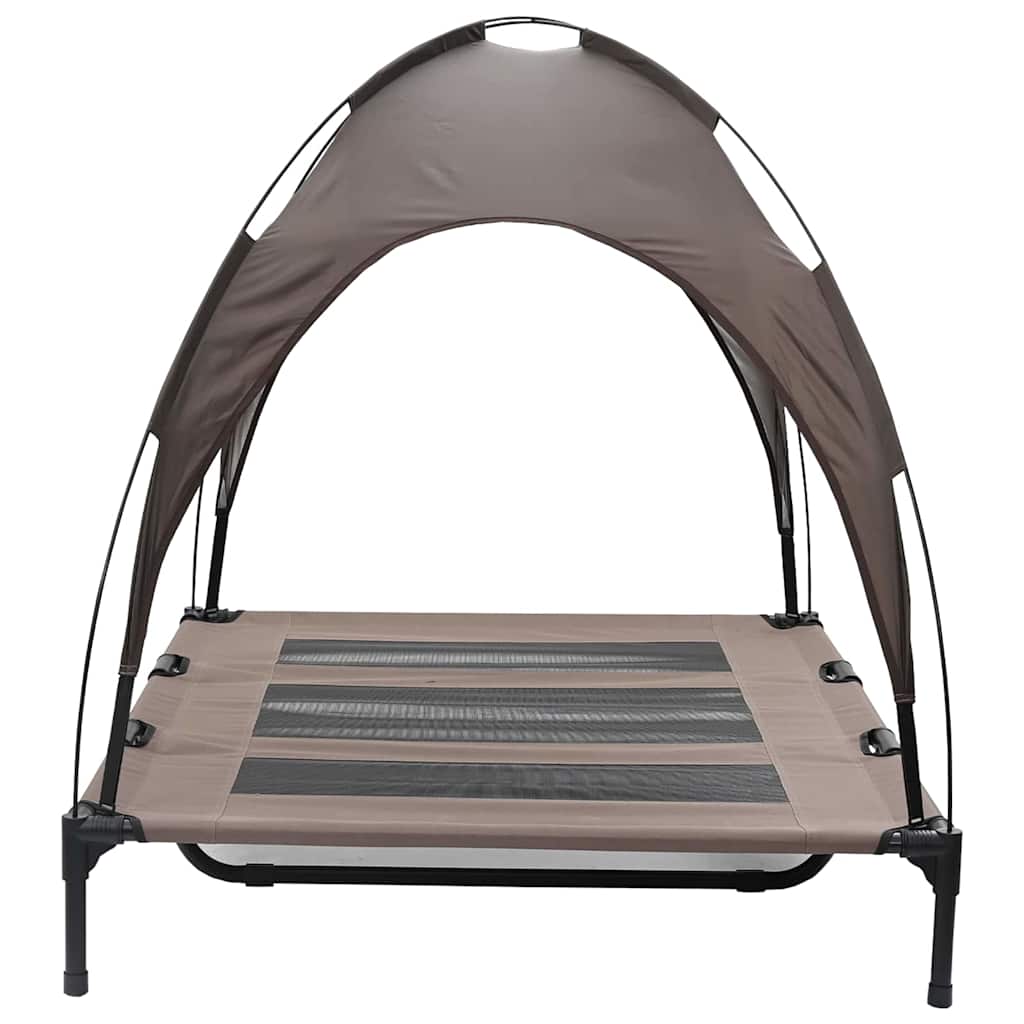 Hondenbed Bruin 122 x 93 x 106,5 cm Staal is nu te koop bij PeponiXL, paradijselijk wonen!