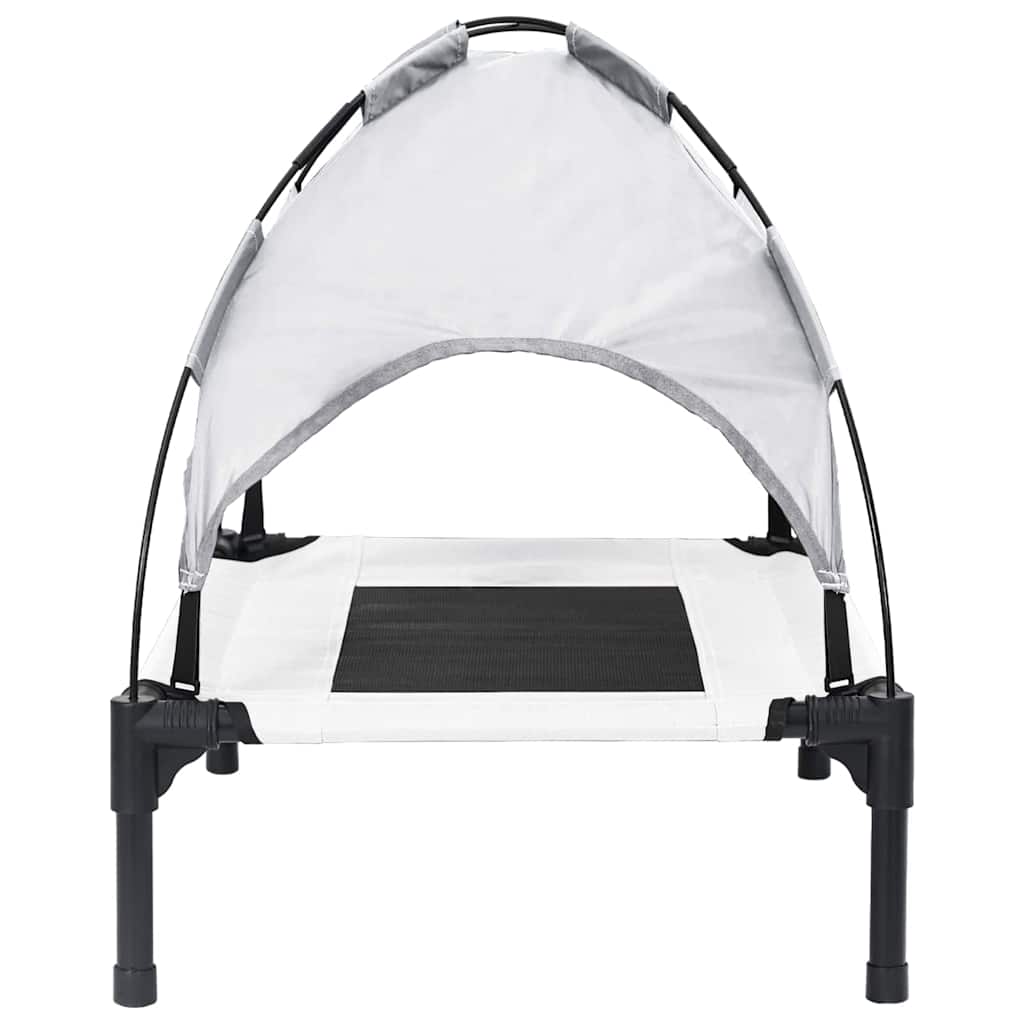Hondenbed Zilvergrijs 62 x 48 x 61 cm Staal is nu te koop bij PeponiXL, paradijselijk wonen!