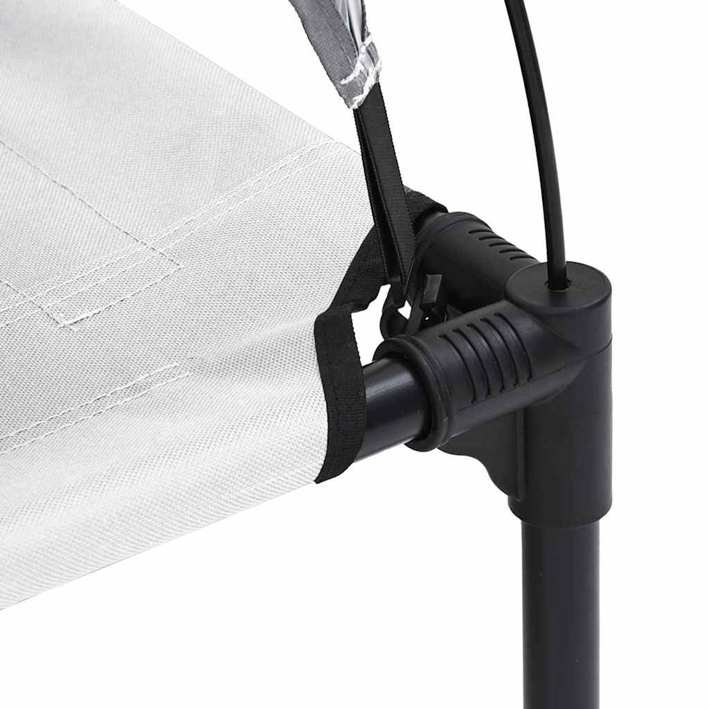 Hondenbed Zilvergrijs 76 x 62 x 70,5 cm Staal is nu te koop bij PeponiXL, paradijselijk wonen!