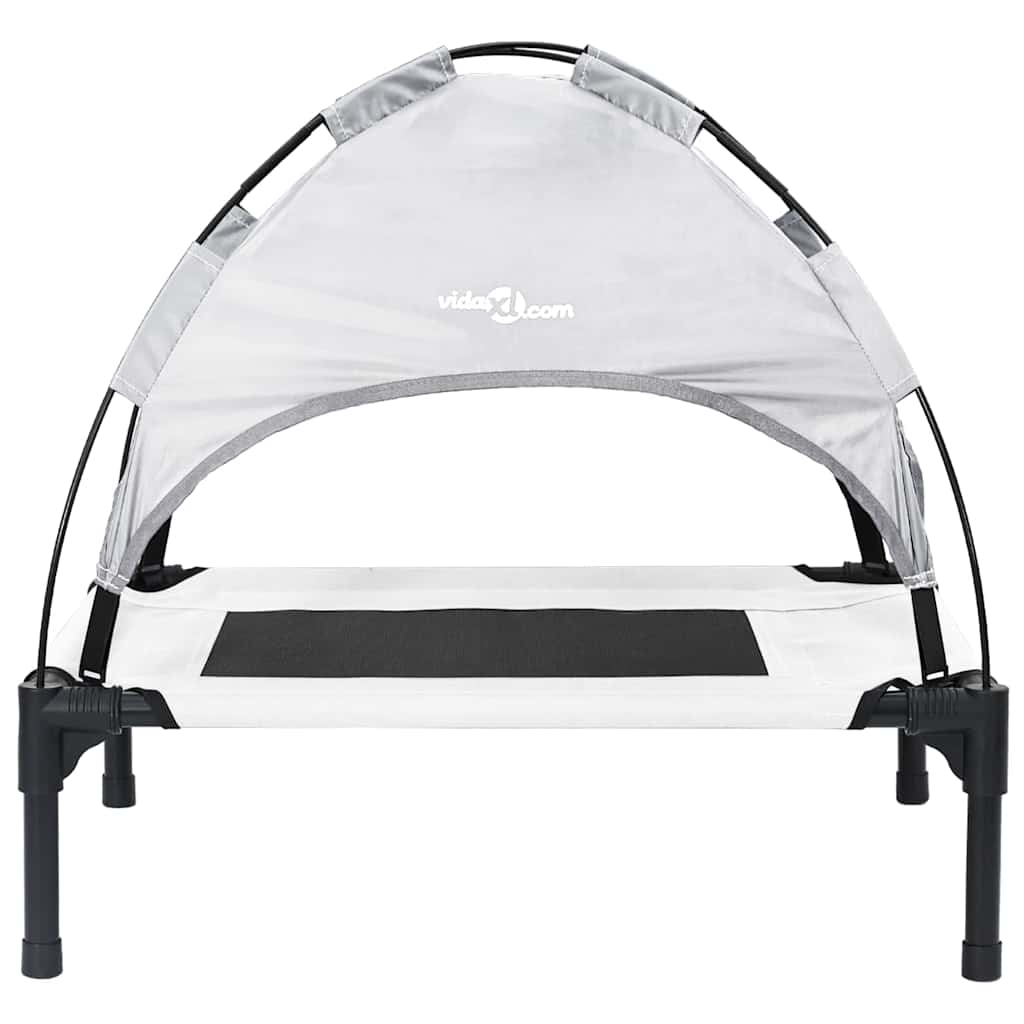 Hondenbed Zilvergrijs 76 x 62 x 70,5 cm Staal is nu te koop bij PeponiXL, paradijselijk wonen!