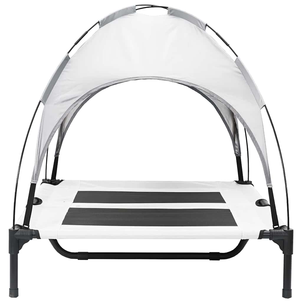 Hondenbed Zilvergrijs 92 x 77 x 82,5 cm Staal is nu te koop bij PeponiXL, paradijselijk wonen!