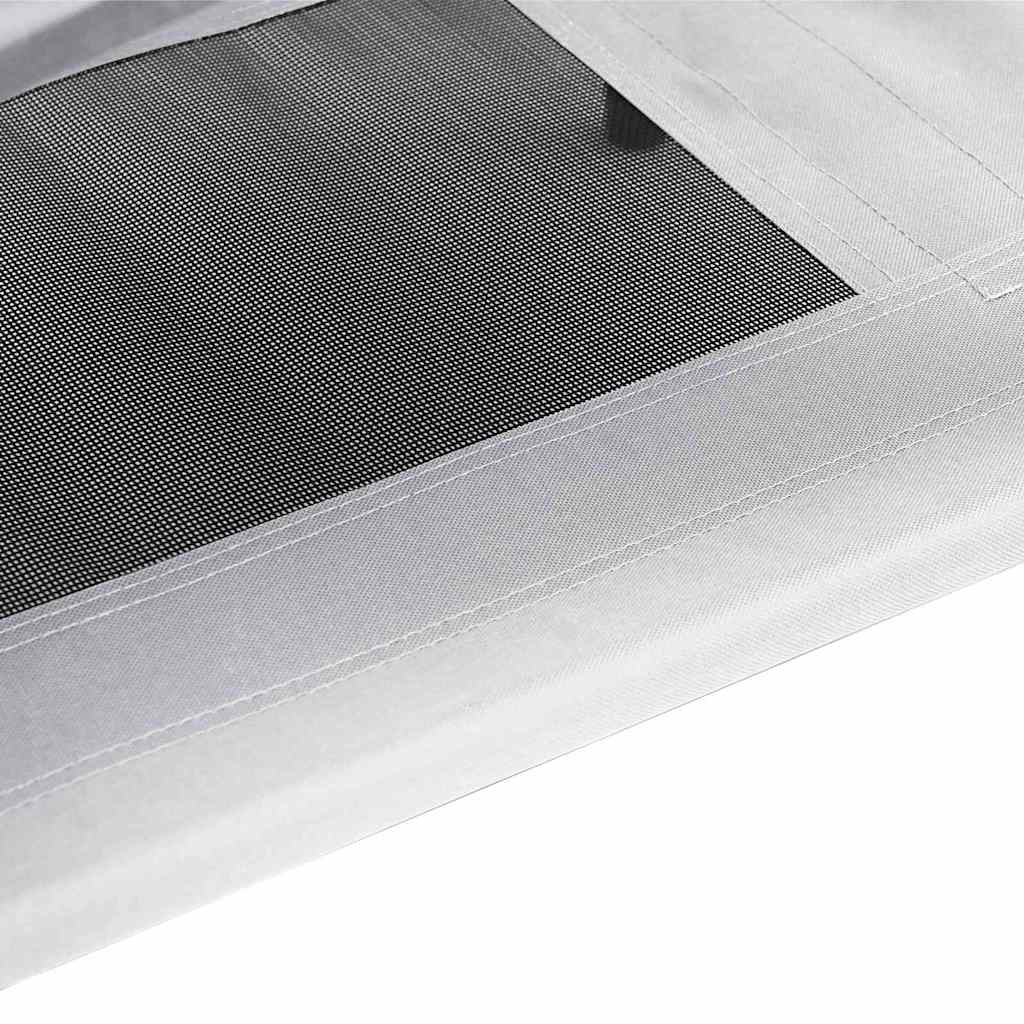 Hondenbed Zilvergrijs 122 x 93 x 106,5 cm Staal is nu te koop bij PeponiXL, paradijselijk wonen!