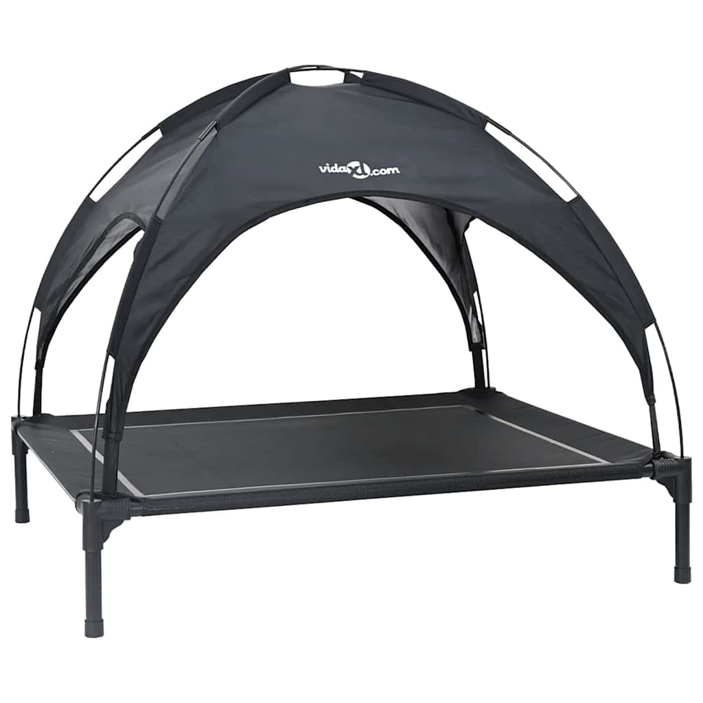Hondenbed Zwart 90 x 81 x 80,5 cm Staal is nu te koop bij PeponiXL, paradijselijk wonen!
