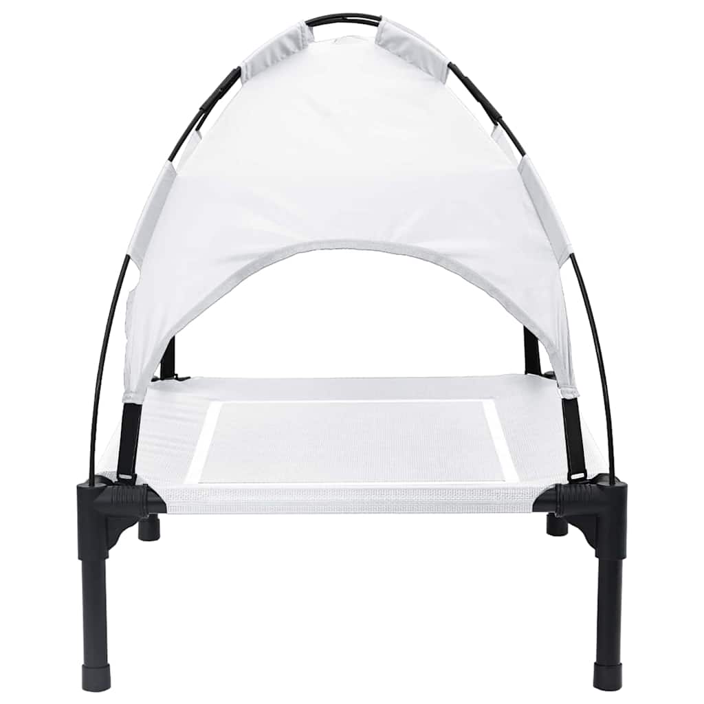 Hondenbed Zilvergrijs 63 x 49,5 x 60 cm Staal is nu te koop bij PeponiXL, paradijselijk wonen!
