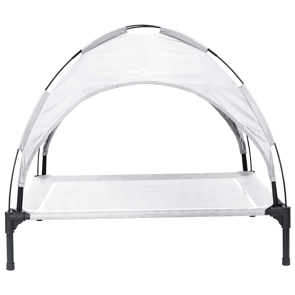 Hondenbed Zilvergrijs 104 x 86 x 84,5 cm Staal is nu te koop bij PeponiXL, paradijselijk wonen!