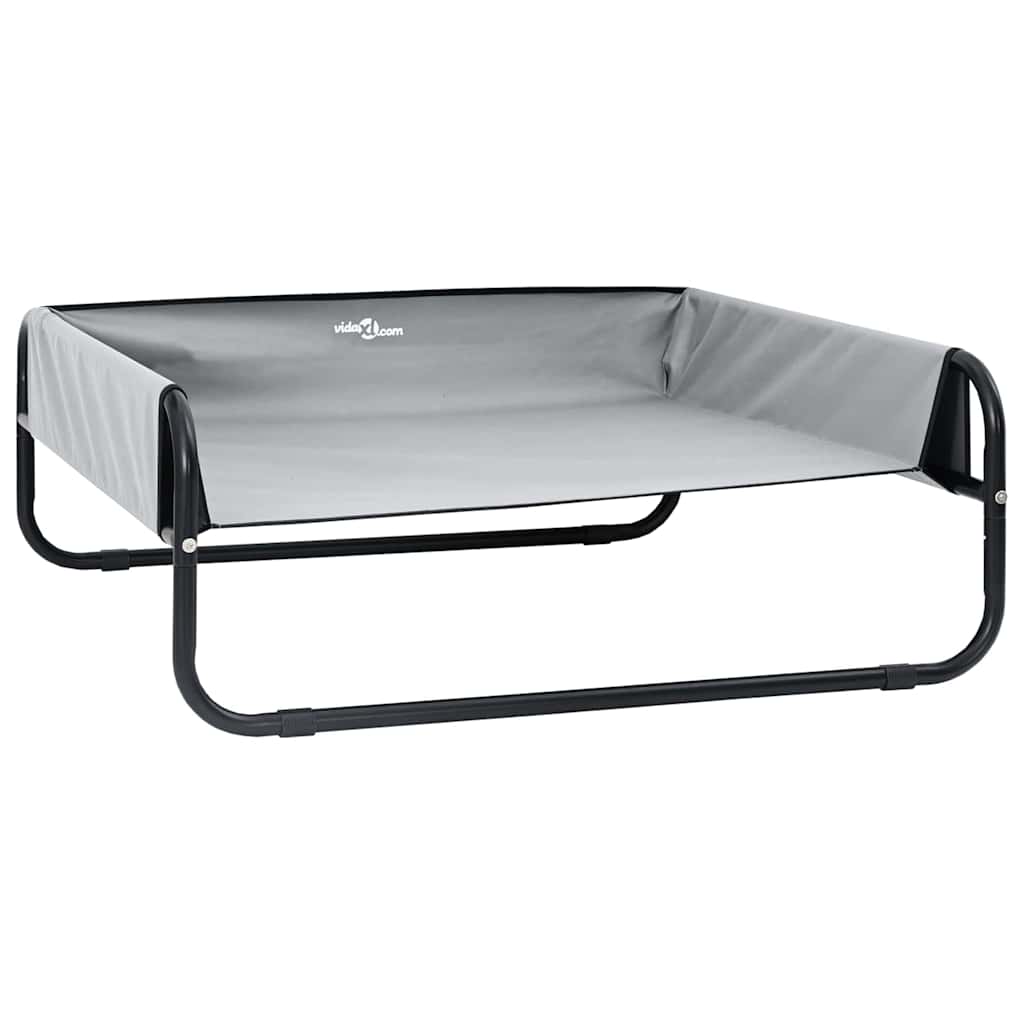 Hondenbed Lichtgrijs 57 x 57 x 24 cm Staal is nu te koop bij PeponiXL, paradijselijk wonen!