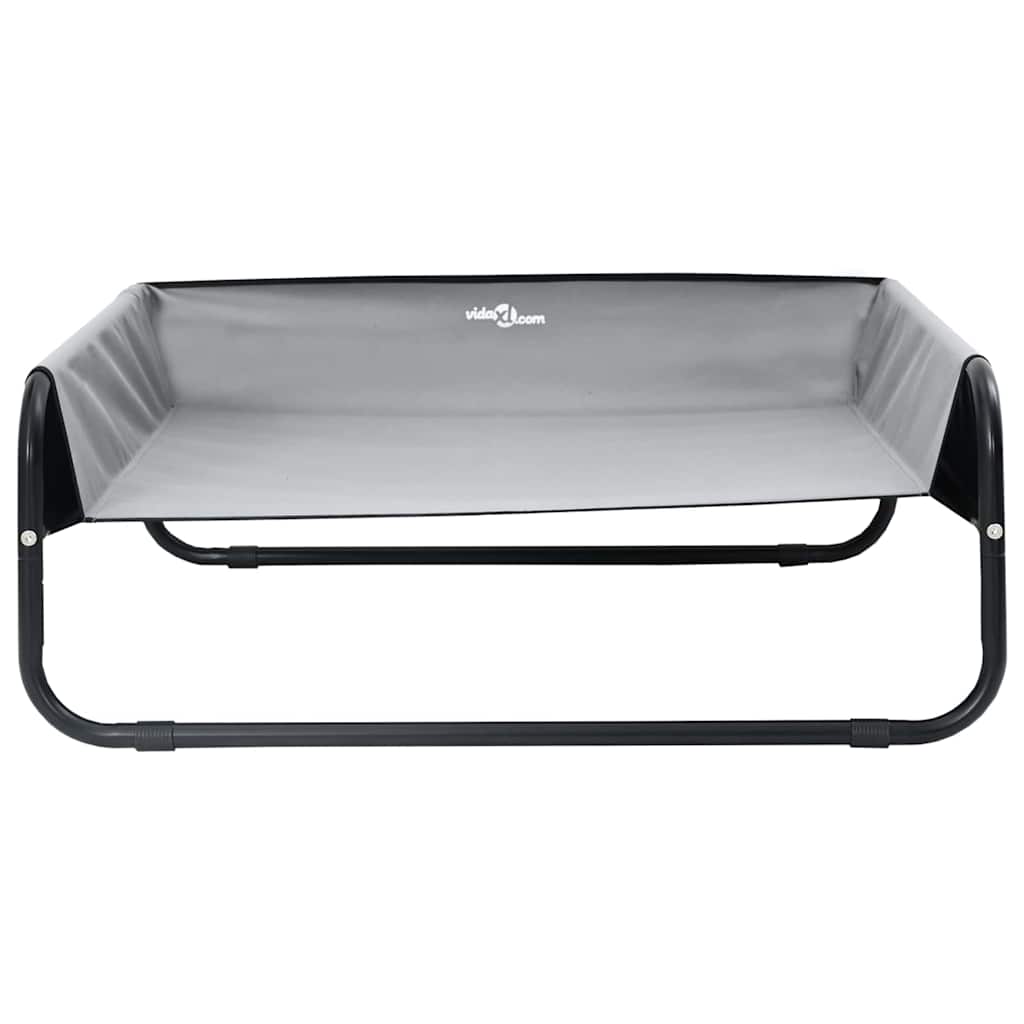 Hondenbed Lichtgrijs 57 x 57 x 24 cm Staal is nu te koop bij PeponiXL, paradijselijk wonen!