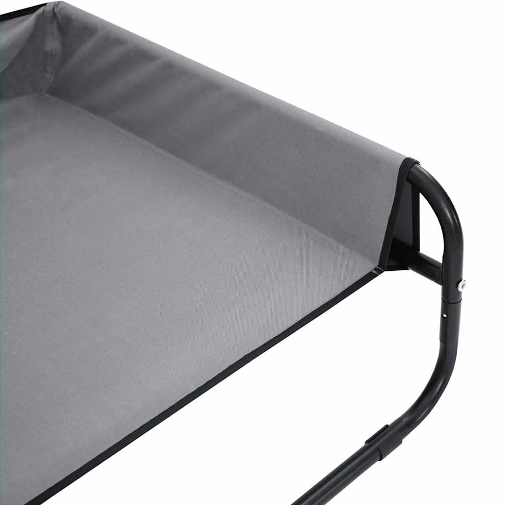 Hondenbed Lichtgrijs 75 x 75 x 30 cm Staal is nu te koop bij PeponiXL, paradijselijk wonen!