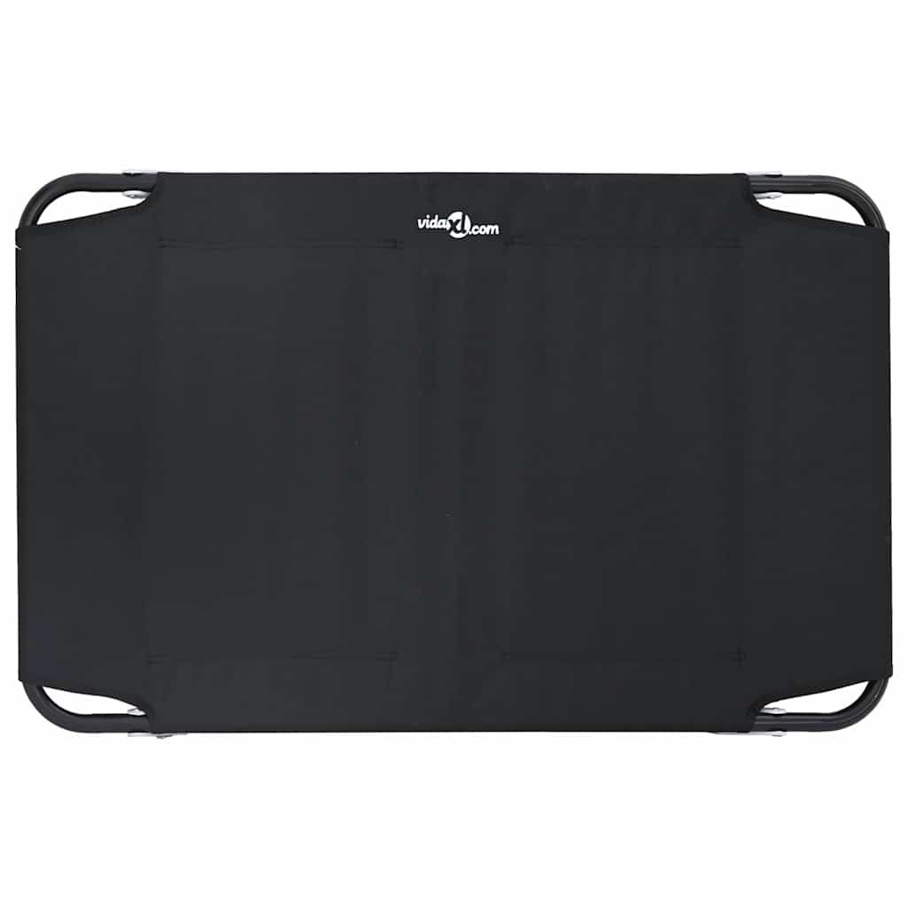 Hondenbed Zwart 90 x 55 x 18 cm Staal is nu te koop bij PeponiXL, paradijselijk wonen!