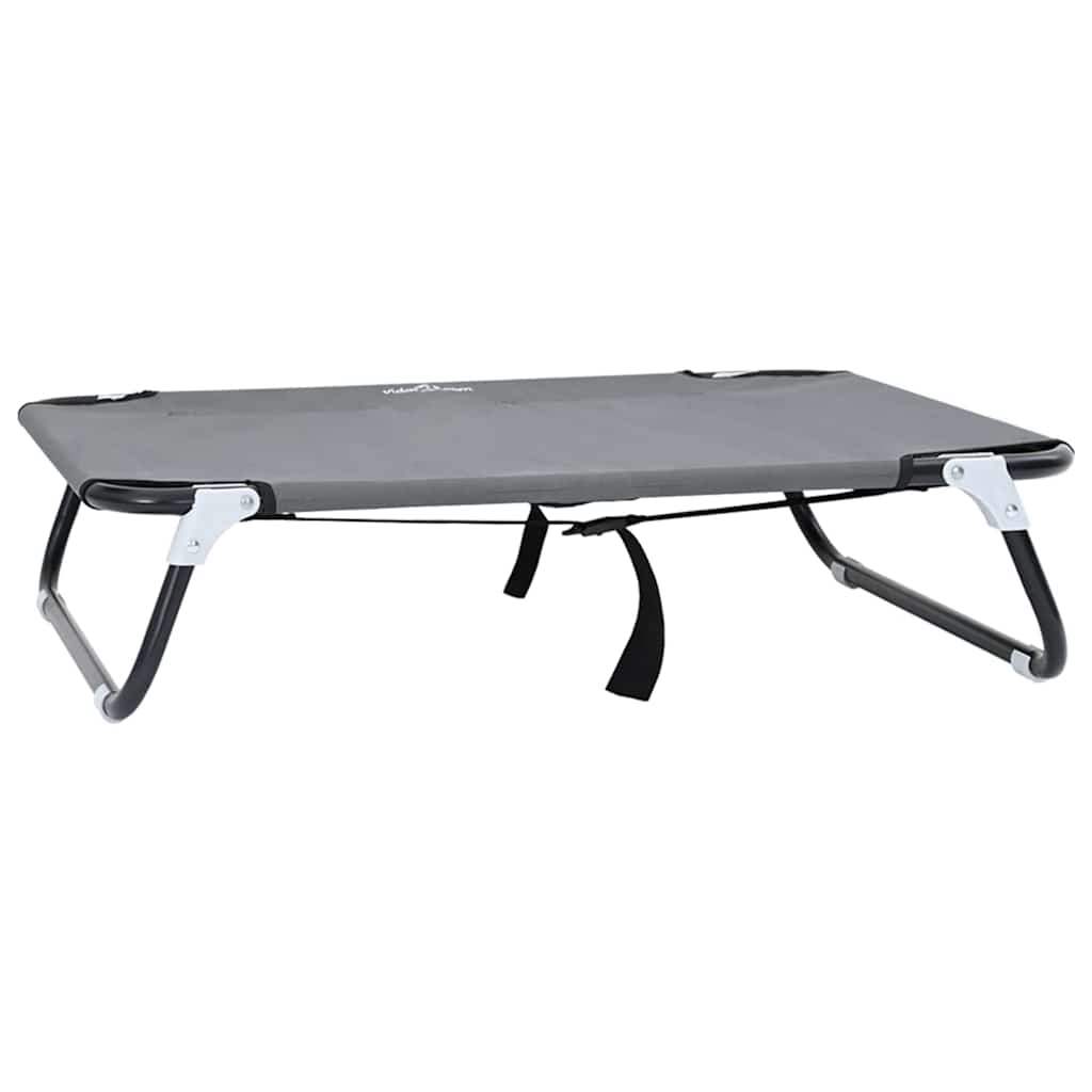 Hondenbed Lichtgrijs 80 x 55 x 18 cm Staal is nu te koop bij PeponiXL, paradijselijk wonen!