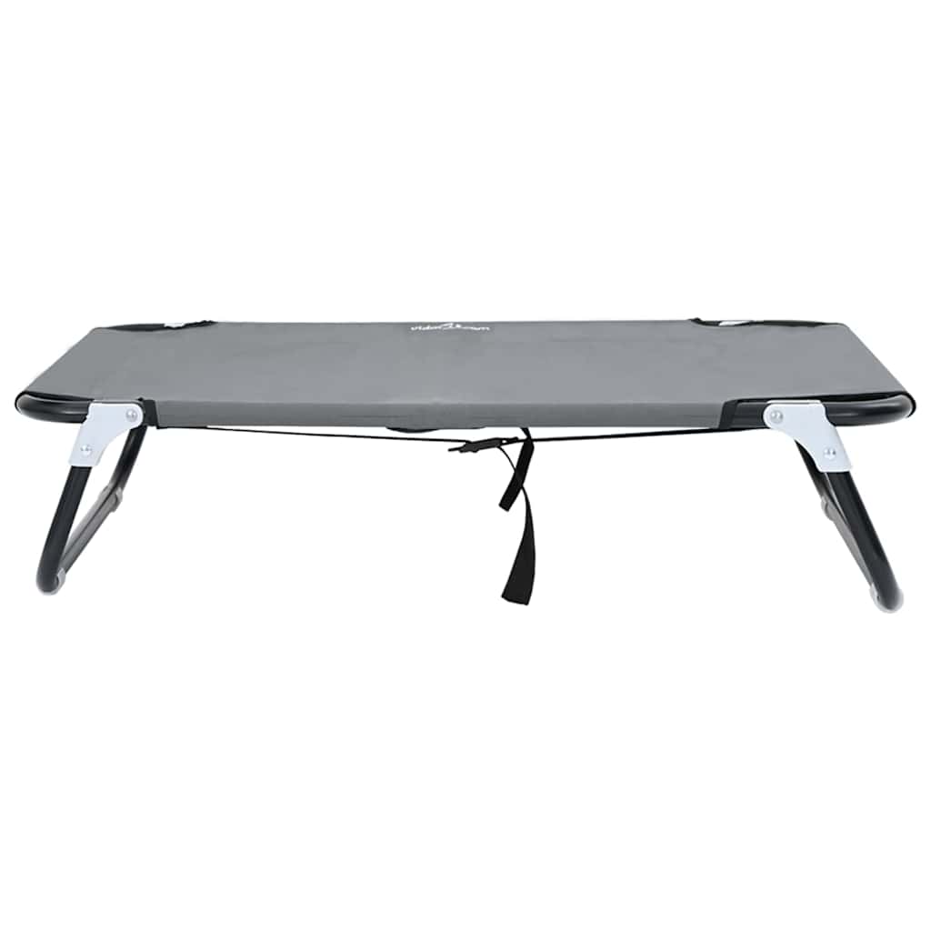 Hondenbed Lichtgrijs 80 x 55 x 18 cm Staal is nu te koop bij PeponiXL, paradijselijk wonen!