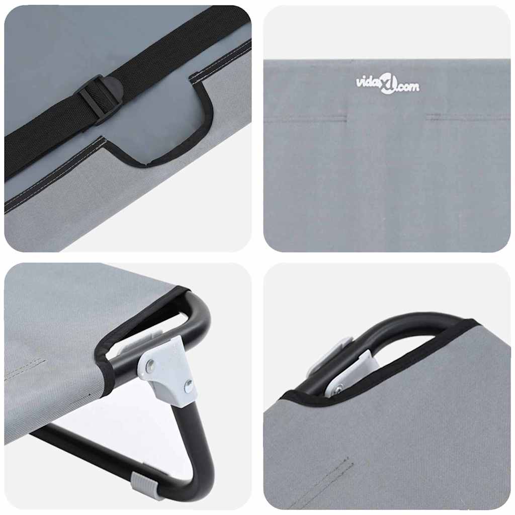 Hondenbed Lichtgrijs 90 x 55 x 18 cm Staal is nu te koop bij PeponiXL, paradijselijk wonen!