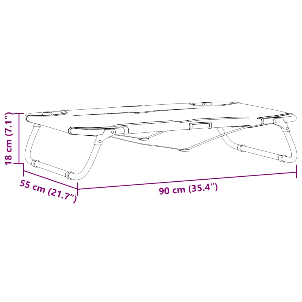 Hondenbed Lichtgrijs 90 x 55 x 18 cm Staal is nu te koop bij PeponiXL, paradijselijk wonen!