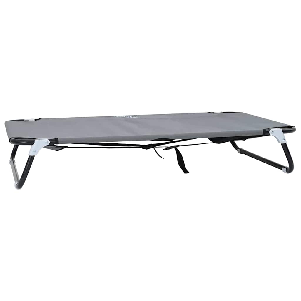 Hondenbed Lichtgrijs 105 x 65 x 18 cm Staal is nu te koop bij PeponiXL, paradijselijk wonen!