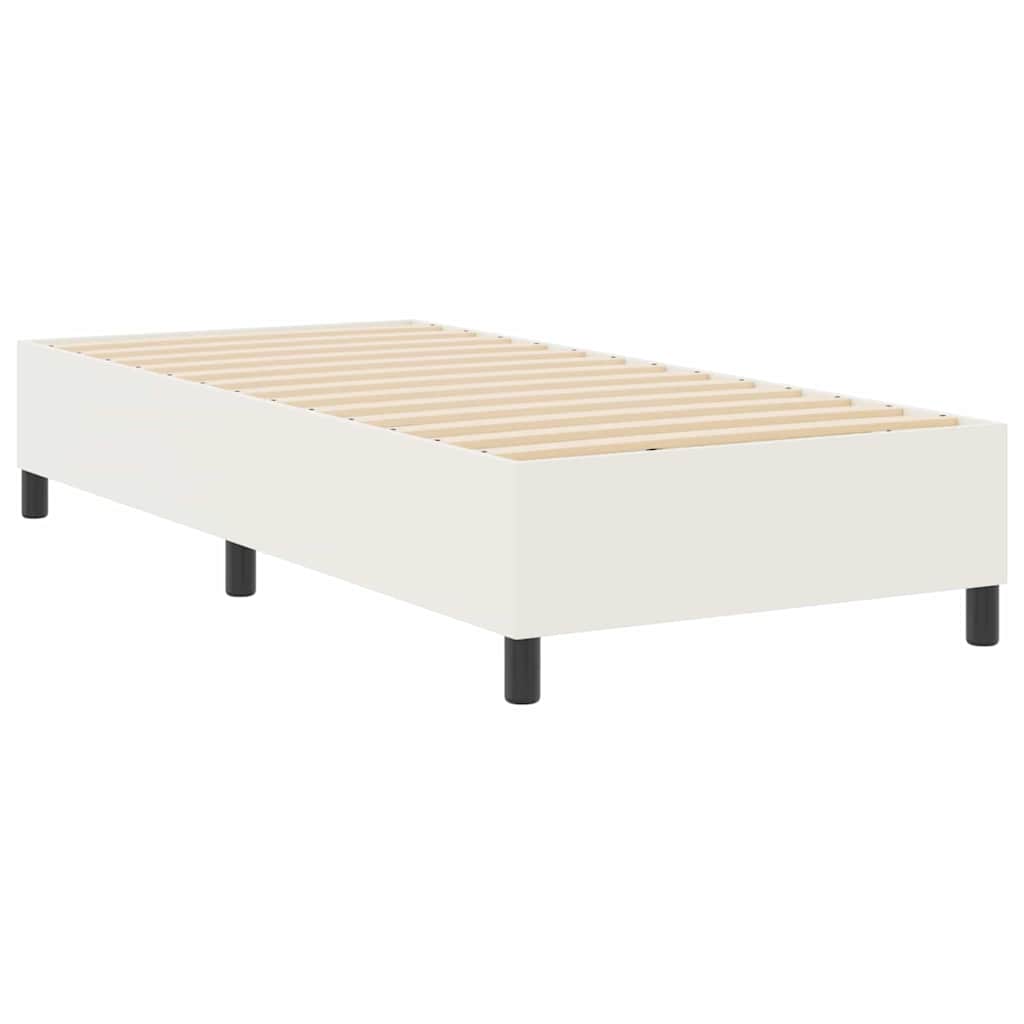 Platform bedframe Crème 80 x 200 cm Katoen Stof is nu te koop bij PeponiXL, paradijselijk wonen!