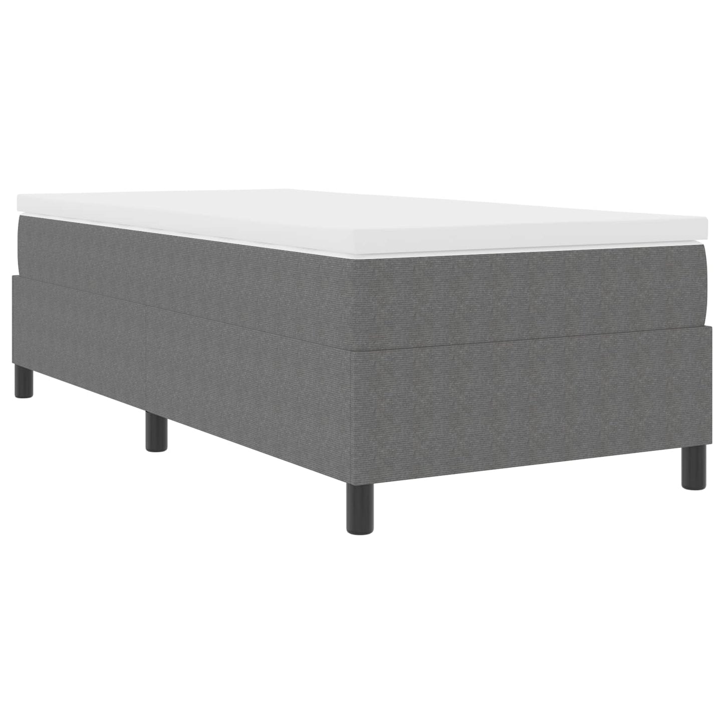 Platform bedframe Lichtgrijs 90 x 200 cm Stof is nu te koop bij PeponiXL, paradijselijk wonen!