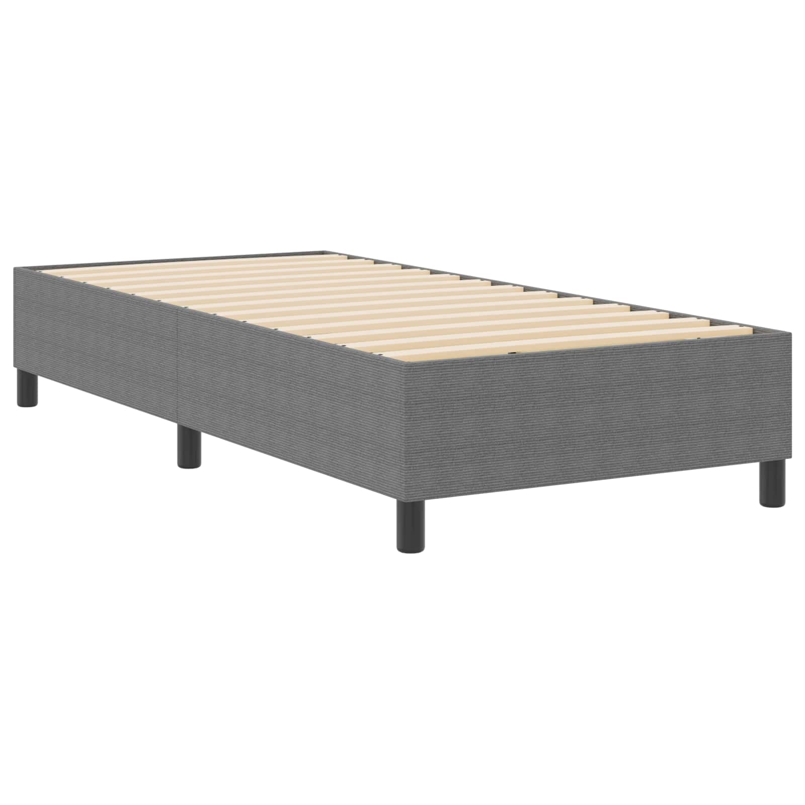 Platform bedframe Lichtgrijs 90 x 200 cm Stof is nu te koop bij PeponiXL, paradijselijk wonen!