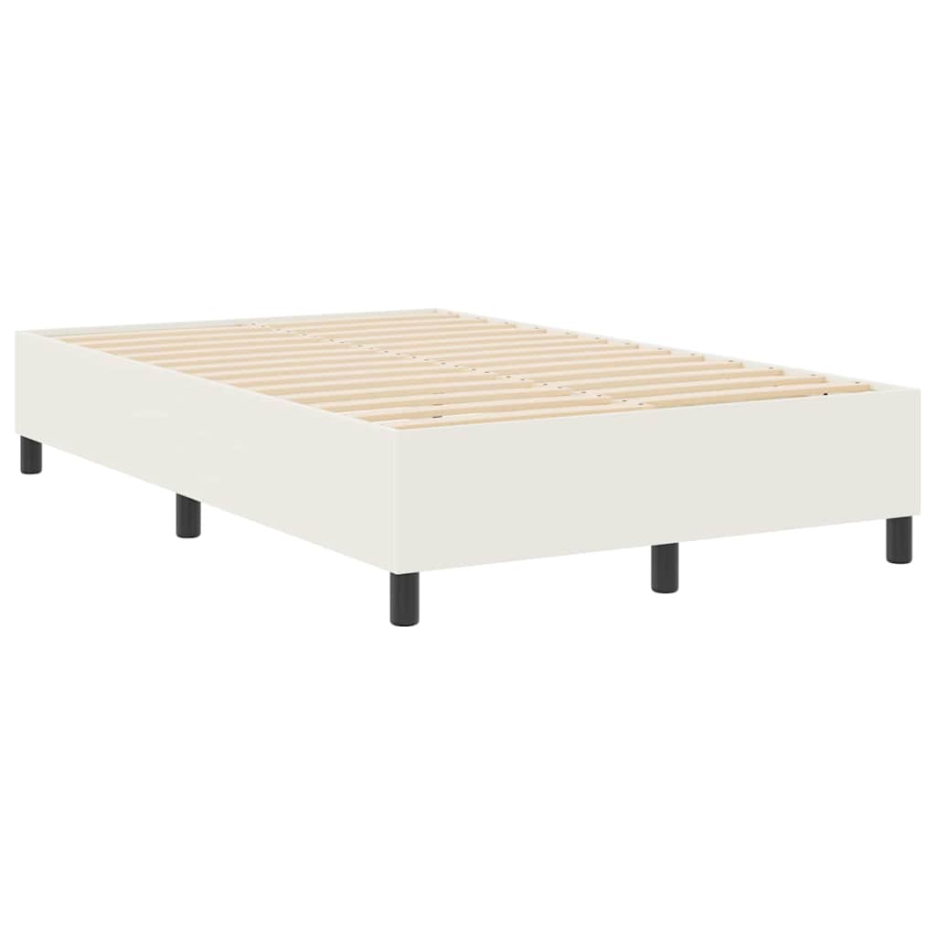 Platform bedframe Crème 120 x 200 cm Stof is nu te koop bij PeponiXL, paradijselijk wonen!
